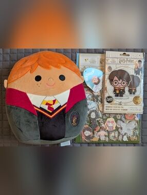 Squishmallows Ron Weasley With Harry Potter Activities